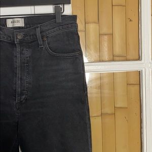 Agolde straight leg denim